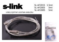 KABLO S-LINK USB-SL-AF2005 5MT  USB UZATMA KABLO 